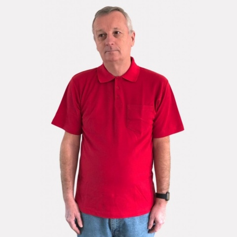 Cavallio Red Polo Shirt