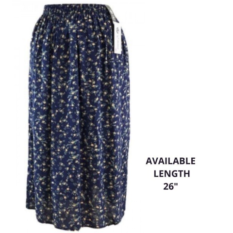 Emma Lemon Floral Skirt