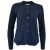 Beaumonde Navy Cable Knitted Cardigan