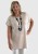 Saloos Beige Knitted Tunic Top