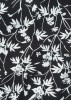 Emma Black Flower Trousers