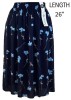 Emma Blue Flower Skirt