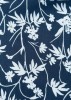 Emma Navy Flower Trousers