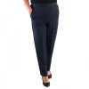 Emma Navy Two Way Stretch Trousers