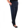 Emma Navy Two Way Stretch Trousers