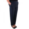 Emma Navy Two Way Stretch Trousers