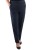 Emma Navy Two Way Stretch Trousers