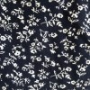 Emma Navy and White Pattern Trousers