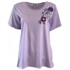 Fay Louise Cerise Flower Collage T-Shirt