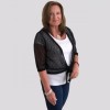 Auburn Black Lightweight Shrug