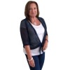 Auburn Navy Lightweight Shrug