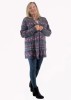 Mudflower Blue Fairisle Cardigan