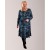 Mudflower Blue Floral Soft Touch Dress