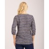 Mudflower Blue Stripe Top