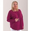 Mudflower Cerise Jumper with Necklace