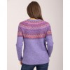 Mudflower Grey Fairisle and Lurex Jumper