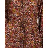 Mudflower Pink Floral Tie Waist Dress