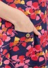 Mudflower Pink Leaf Print Tunic
