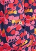 Mudflower Pink Leaf Print Tunic