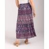 Mudflower Pink Long Floral Skirt