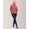 Mudflower Pink Stripe Top