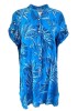 Nina Murati Italian Cobalt Long Blouse