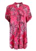 Nina Murati Italian Coral Long Blouse