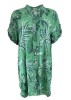 Nina Murati Italian Emerald Long Blouse