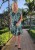 Nina Murati Italian Sage Floral Dress