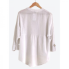 Nina Murati Italian White Block Colour Blouse