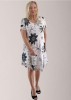 Nina Murati Italian White Floral Dress