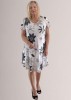 Nina Murati Italian White Floral Dress