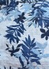 Nina Murati Italian White Leaf Print Top