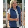 Pure and Natural Blue Fully Lined Fleece Gilet