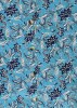 Sugar Crisp Turquoise Patterned Top