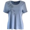 Text Blue Diamante Collage T-Shirt