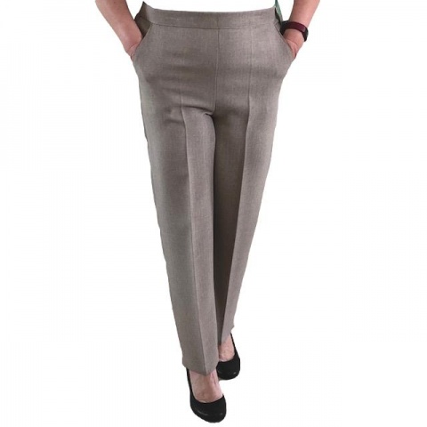 Elderly Ladies Trousers, Elasticated Waist Trousers