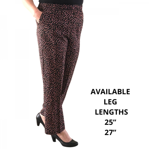 Elderly Ladies Trousers | Elasticated Waist Trousers | JJ Fashions UK