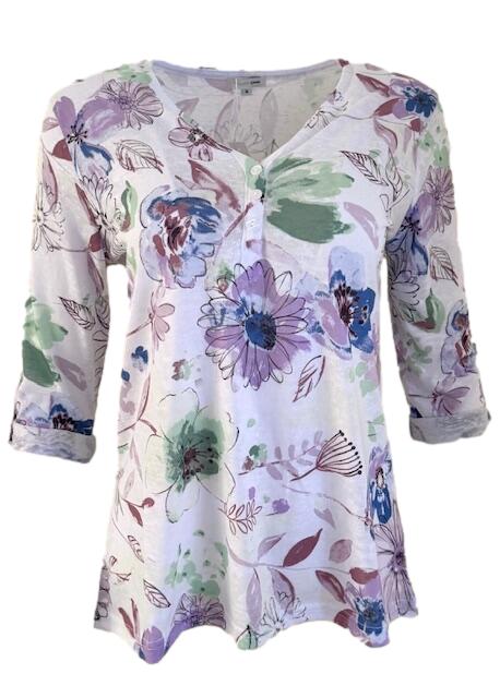 Forever Lilac Floral Top