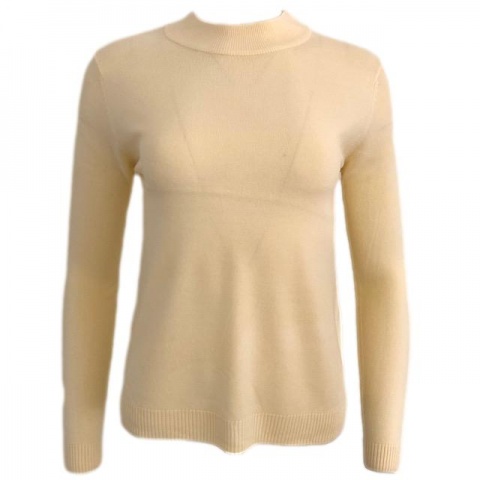 Pure and Natural Lemon Turtle Neck Jumper