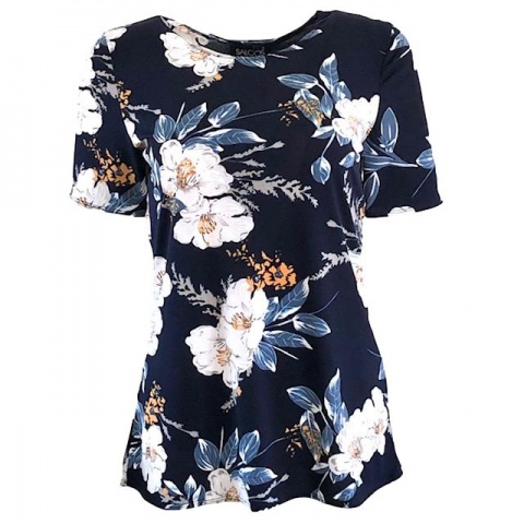 Saloos White Floral Top