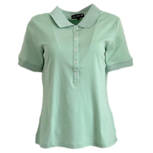 Hepburn Lime Green Collar T Shirt